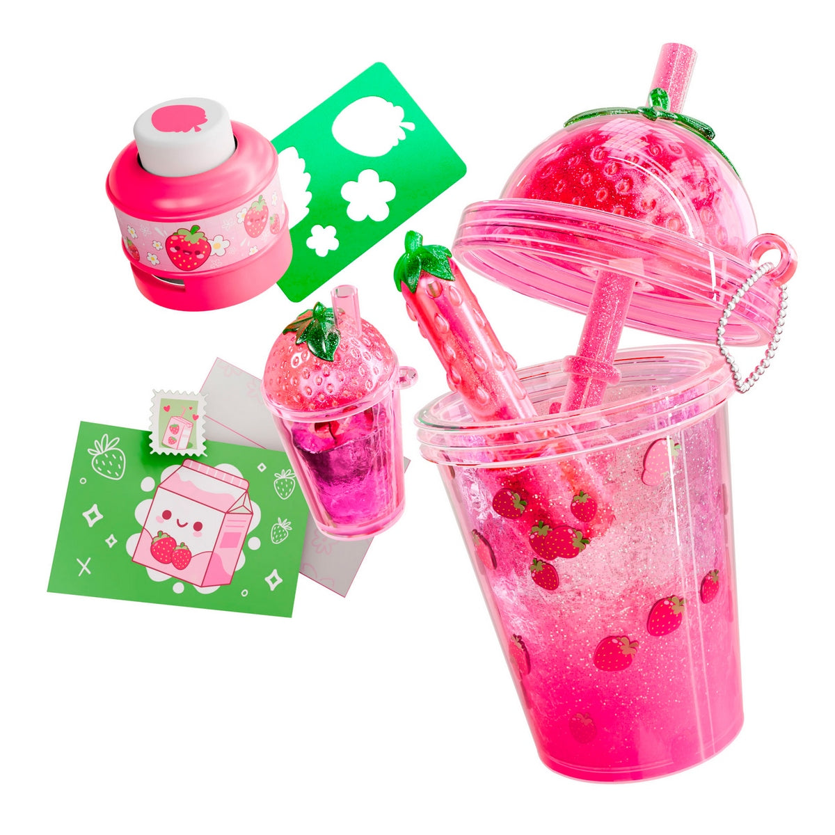 Mini Vasocute Cups Con Accesorios Real Littles - Berrylicious